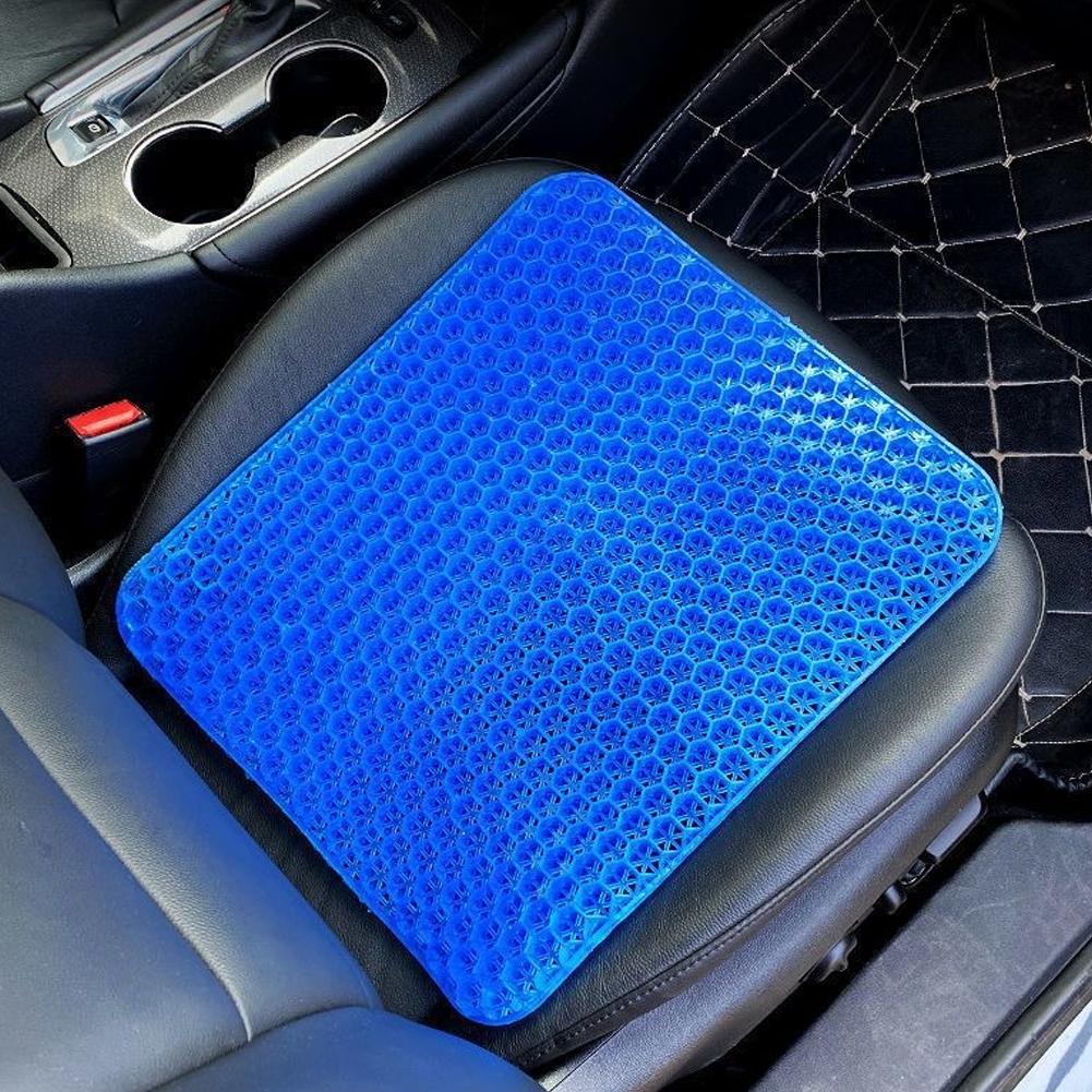 Office Chair Cushion - Universelles Kühlgel-Autositzkissen, atmungsaktives Wabenkissen mit ergonomischer