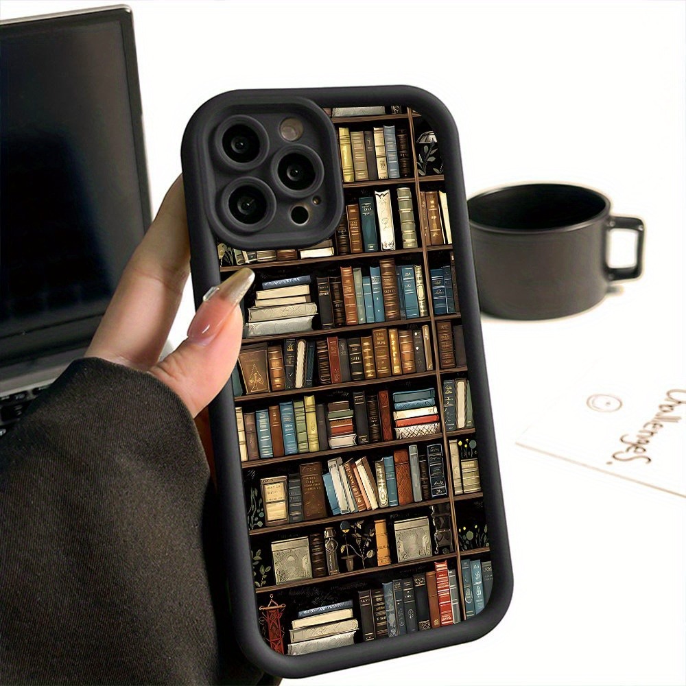 Bookshelf - Bücherregal-Design Handyhülle für iPhone 17 11