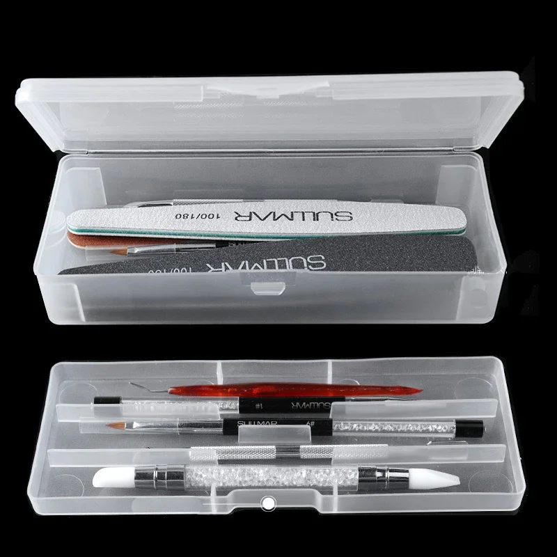 File Cabinet - 1Pc Rechteck Doppel-schicht Nail art Werkzeug