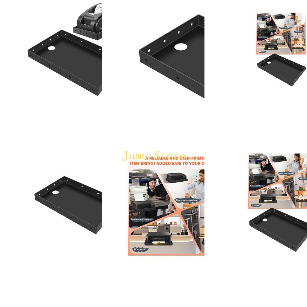 Printer Stand - LX0B Edelstahl-Thermodruckerablage zur Wandmontage für POS-KDS-Systembüro