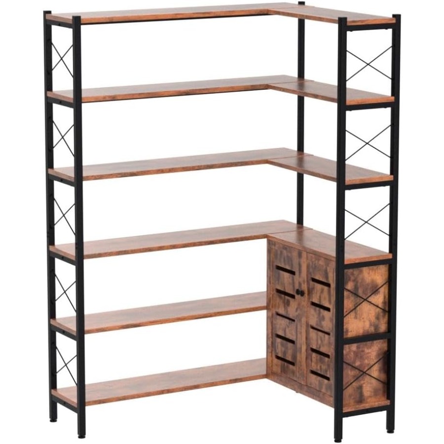 6-Regal-Eckbücherregal für das – Bookshelf Bewertung und Preis