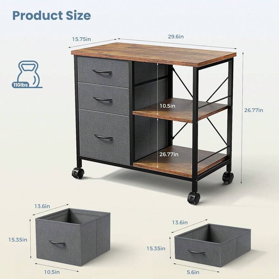 Sweetcrispy 3-stufiger mobiler – Printer Stand Bewertung und Preis
