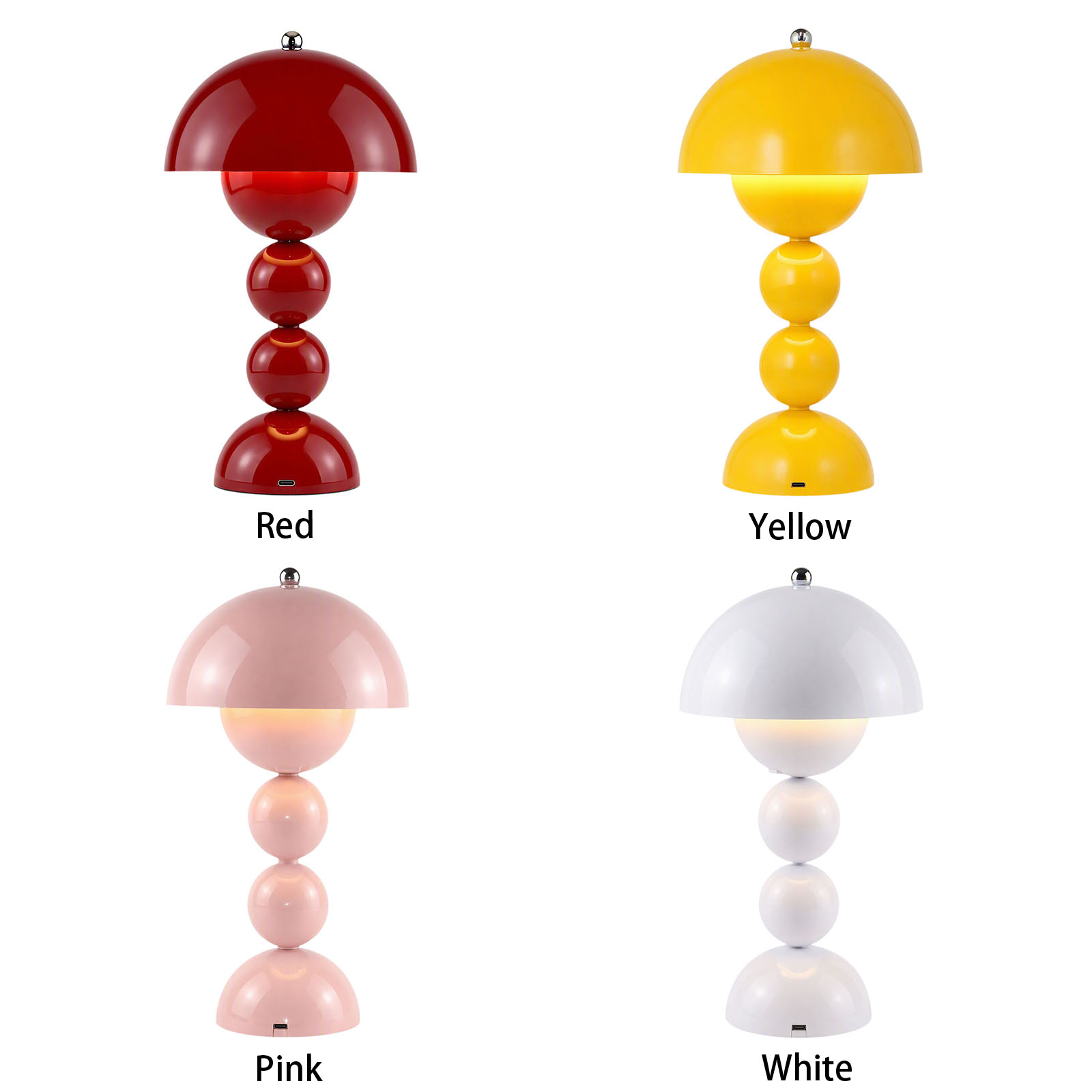Pilz-Blütenknospen-Tischlampe, – Desk Lamp Bewertung und Preis