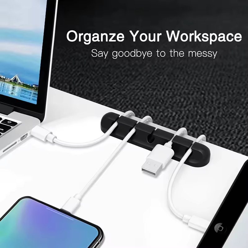 Silikon-USB-Kabelclip-Organize – Desk Organizer Bewertung und Preis